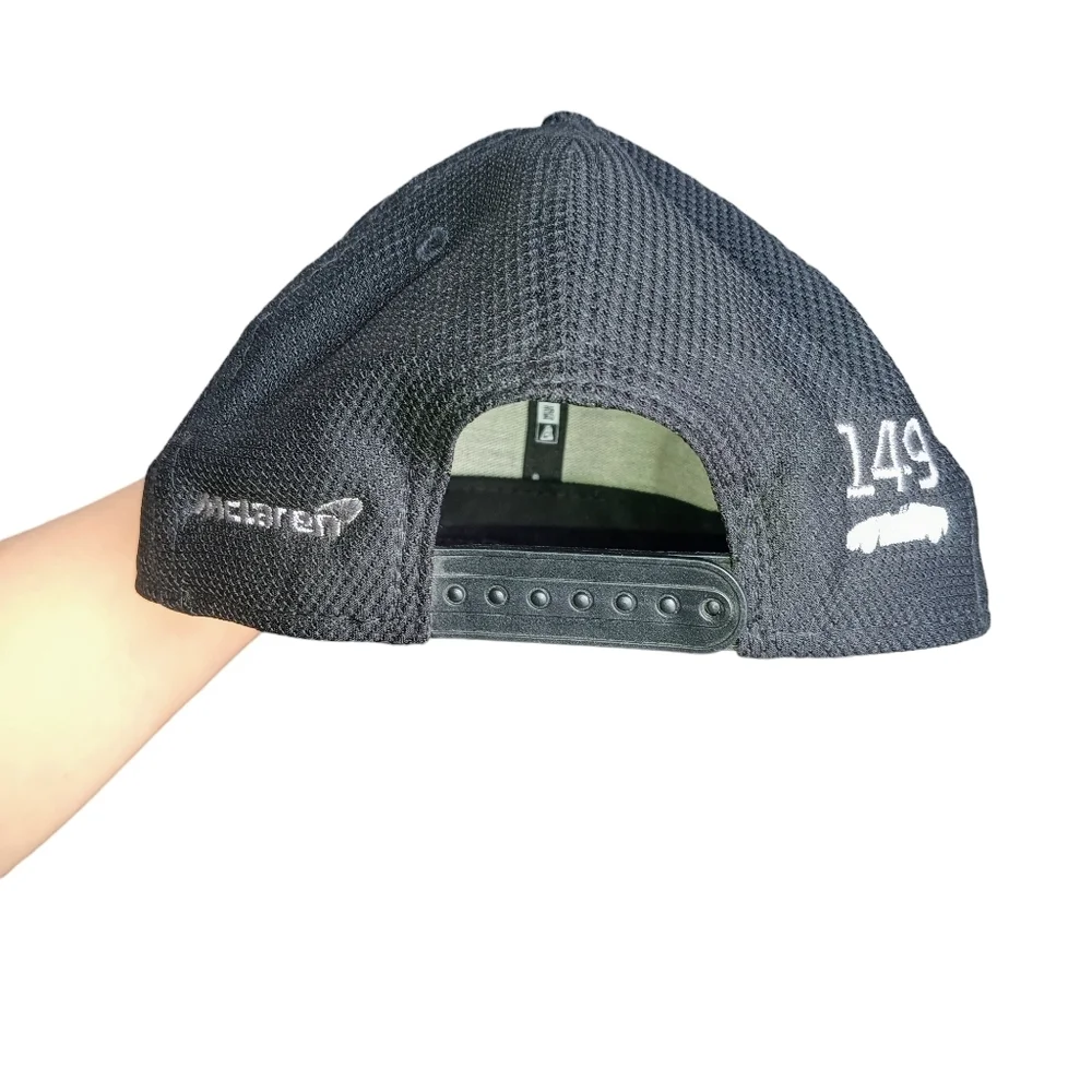 McLaren Supercar New Era Black Snapback Hat One Size